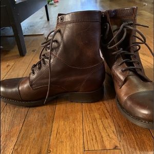 Frye Erin Combat/lug sole boots. Size 5 1/2